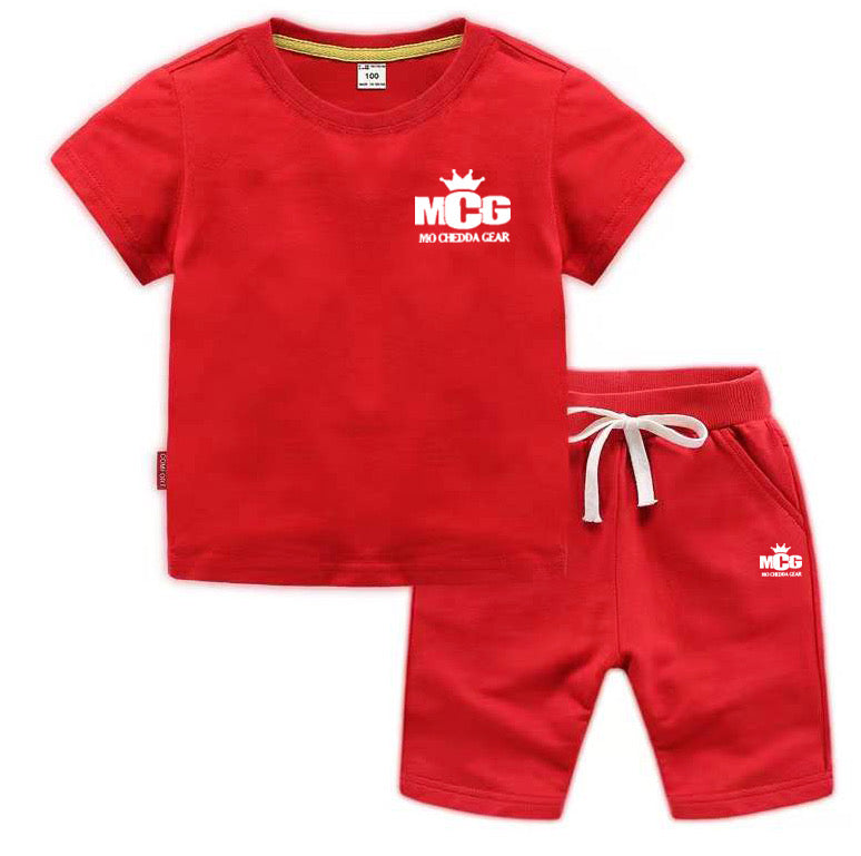 MCG kids shorts set’s Unisex